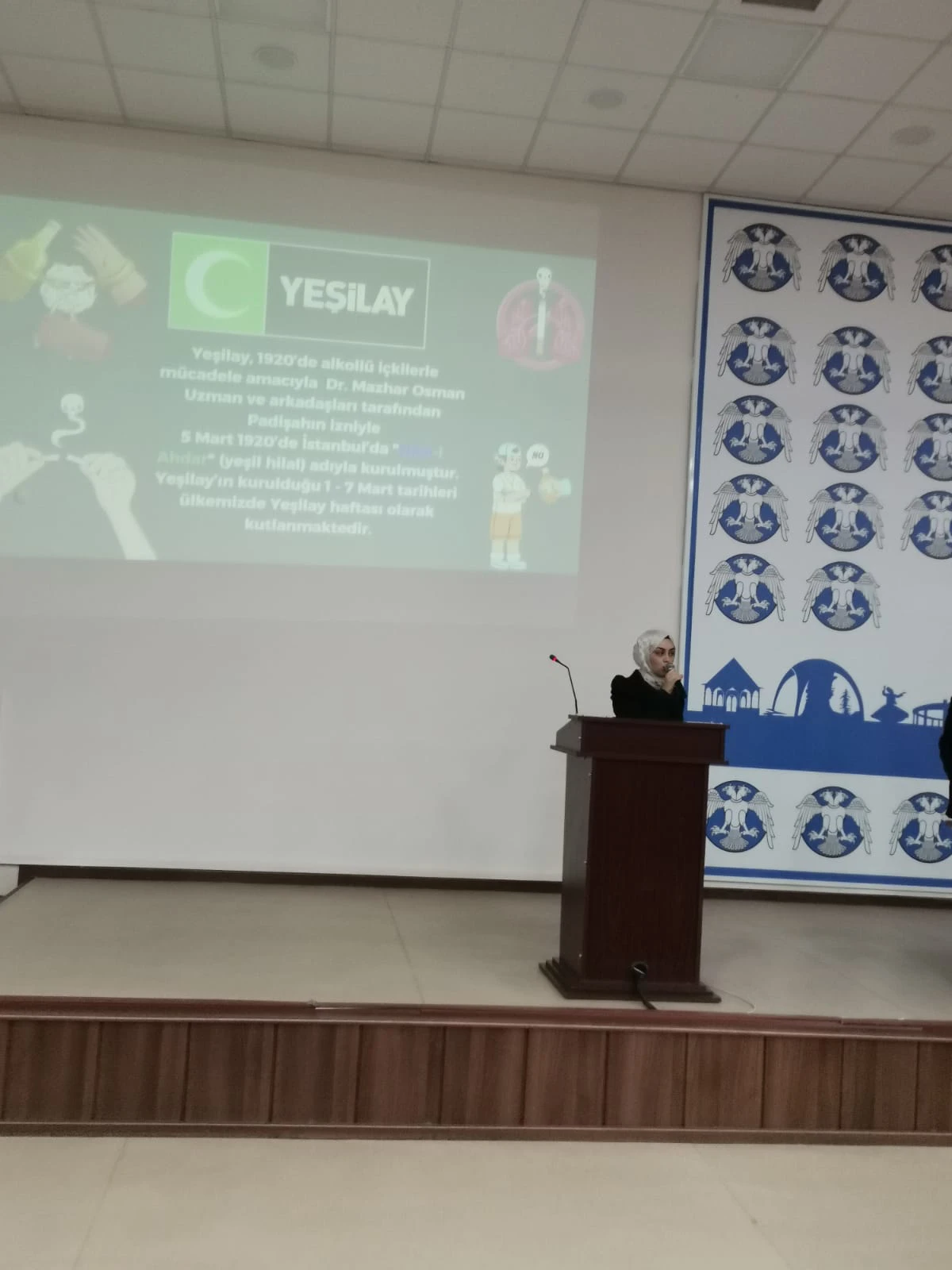 Eğitim Bilimleri Anabilim Dalı Bağımlılıkla Mücadele Konulu Paneli